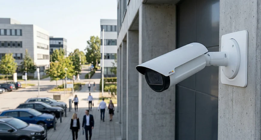 Montaż kamer monitoringu CCTV w biurze